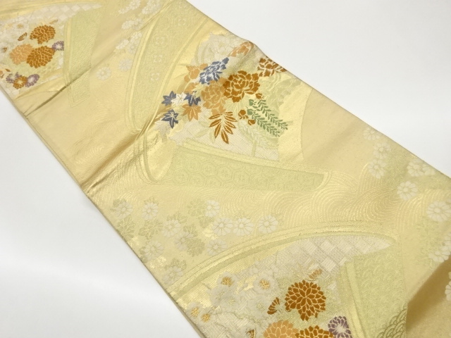 Japanese Kimono / Fukuro Obi Silk